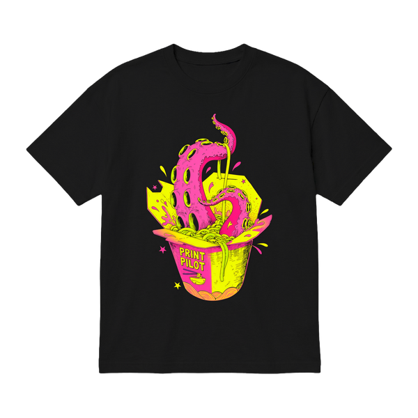 Spaguetis Print Pilot — Black